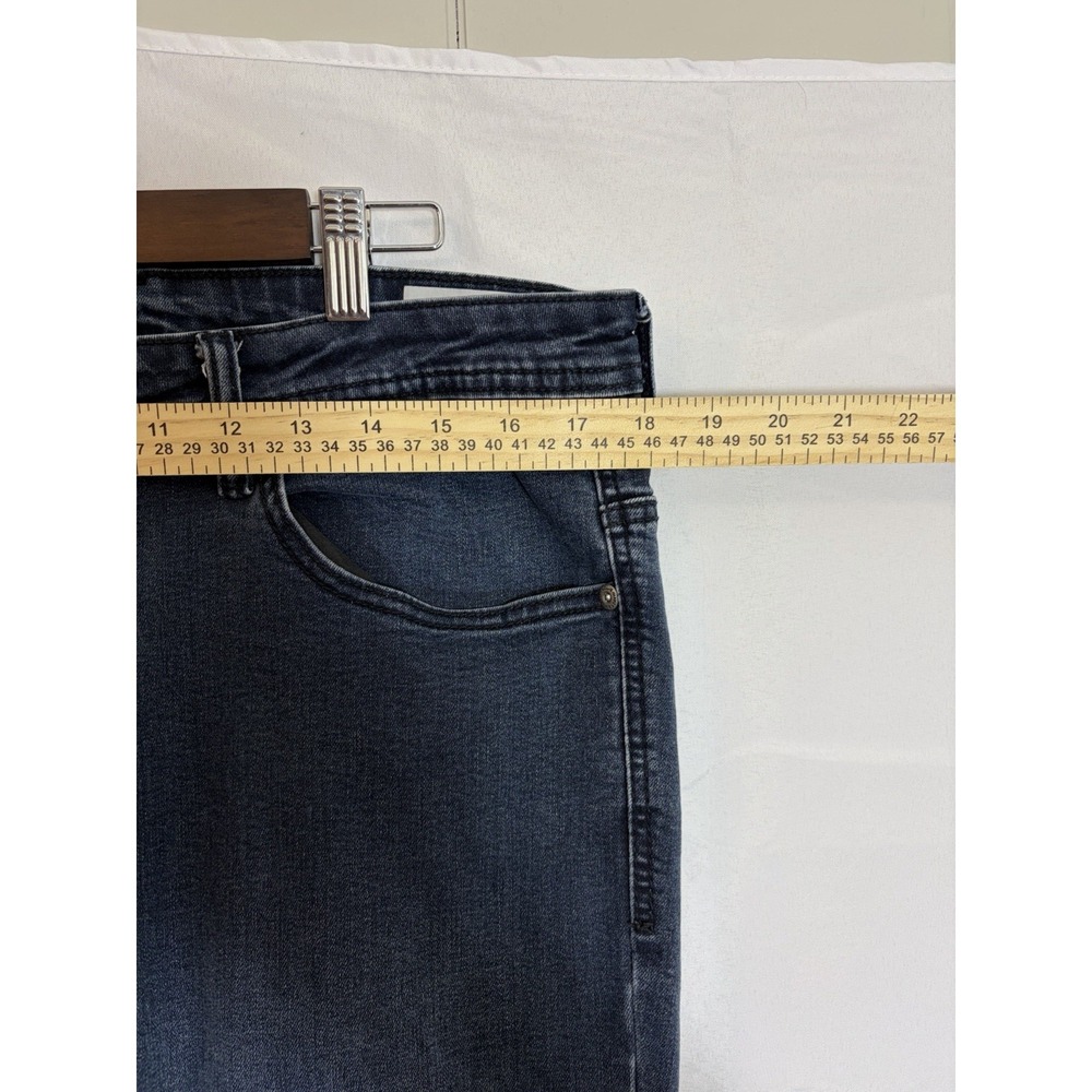 AXEL Buffalo David Button Jeans Men's Size 36x34 Slim Bootcut Medium Wash Denim - Picture 11 of 13